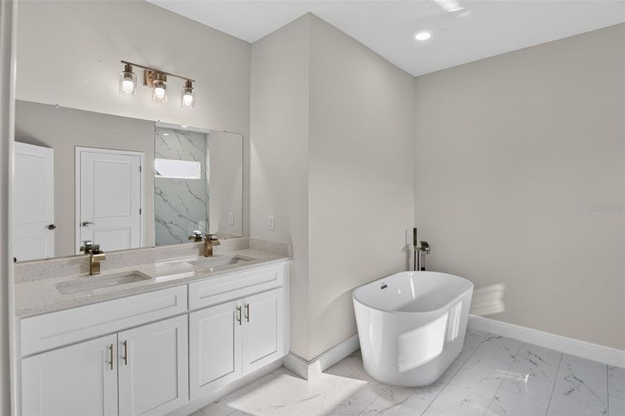 Furnished interior view inside a new home in , Ocala (Image 12).