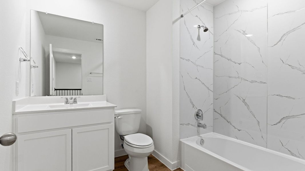 Furnished interior view inside a new home in Murphy Village, Missouri City (Image 14).