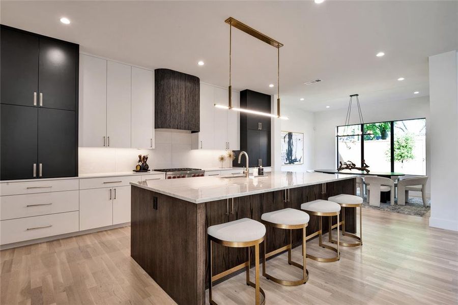 Furnished interior view inside a new home in , Dallas (Image 18). Furnished interior view inside a new home in , Dallas (Image 18).