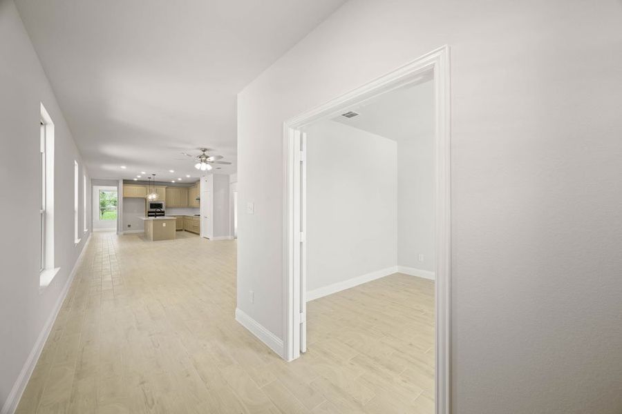 Front exterior of a new home in Redden Farms – Active Adult, Midlothian, TX, highlighting curb appeal (Image 27). Front exterior of a new home in Redden Farms – Active Adult, Midlothian, TX, highlighting curb appeal (Image 27).