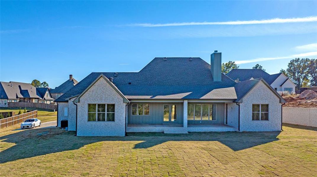 Exterior details and patio area of a home in , Longview (Image 3).
