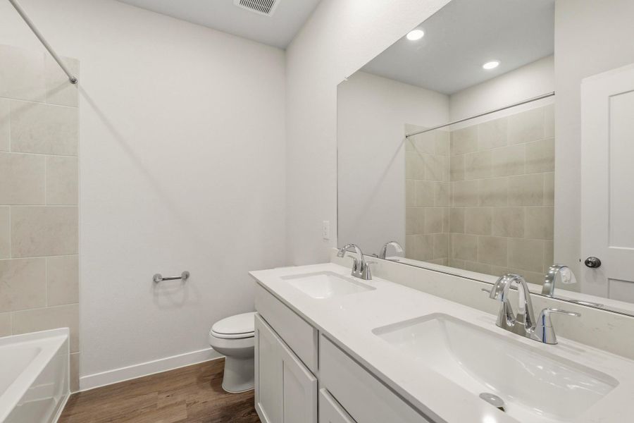 Furnished interior view inside a new home in Mirabella, Brookshire (Image 10).