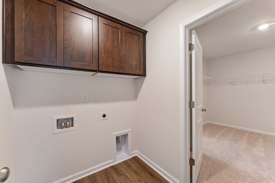 Spacious, unfurnished interior of a new home in Braxton Place, Moore (Image 24). Spacious, unfurnished interior of a new home in Braxton Place, Moore (Image 24).