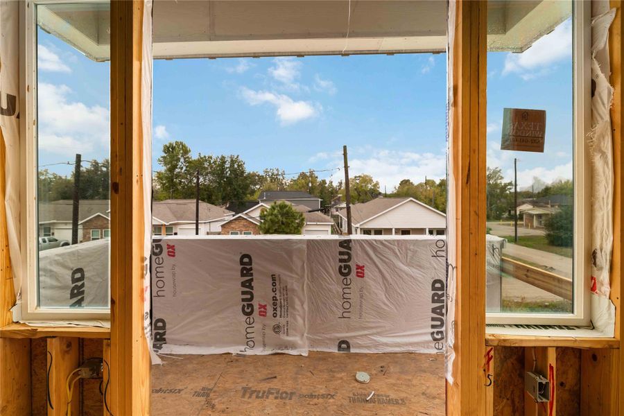 In-progress construction of a new home in , Houston, TX (Image 21).