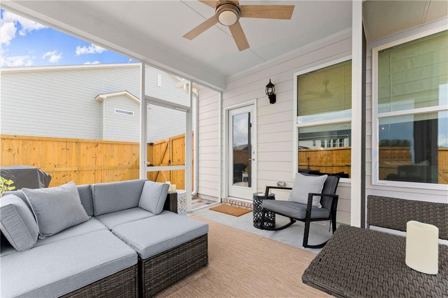 Exterior details and patio area of a home in , Homer (Image 26). Exterior details and patio area of a home in , Homer (Image 26).