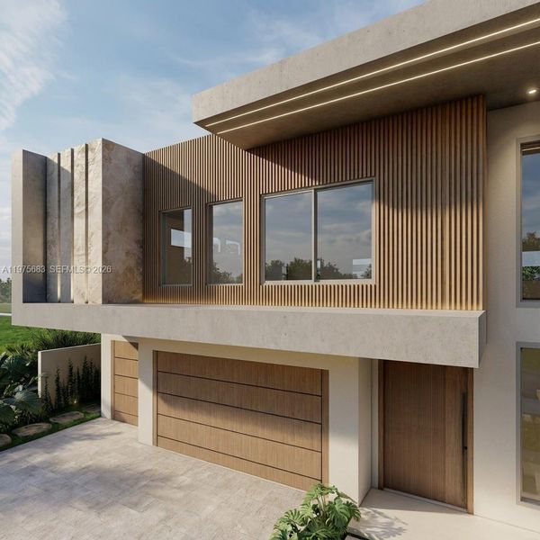 Exterior details and patio area of a home in , Lighthouse Point (Image 7).