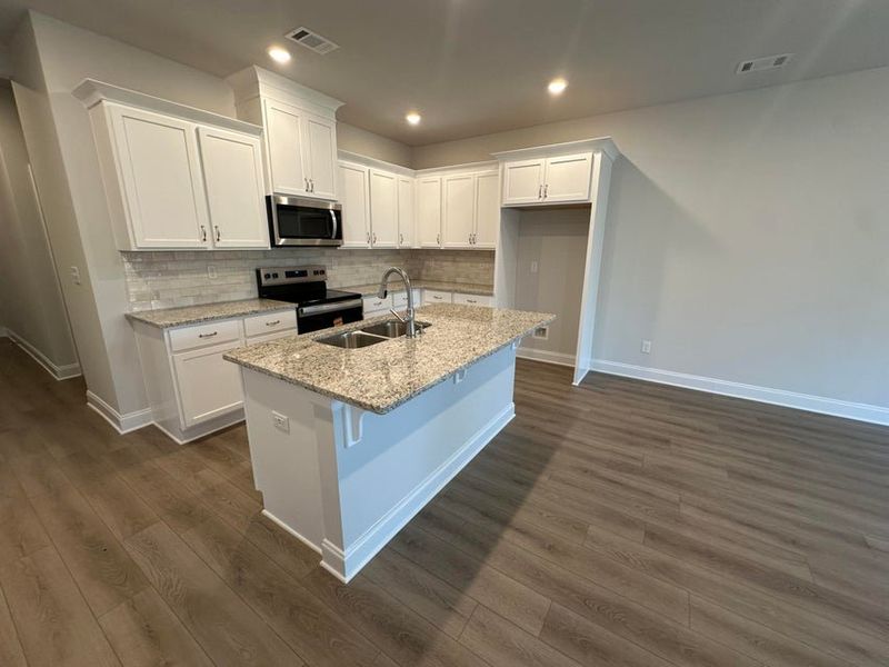 Furnished interior view inside a new home in Windsor Townhomes, North Augusta (Image 6).