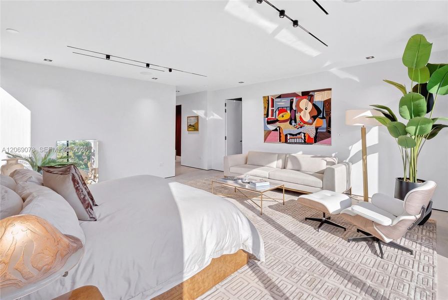 Furnished interior view inside a new home in , Miami (Image 18).