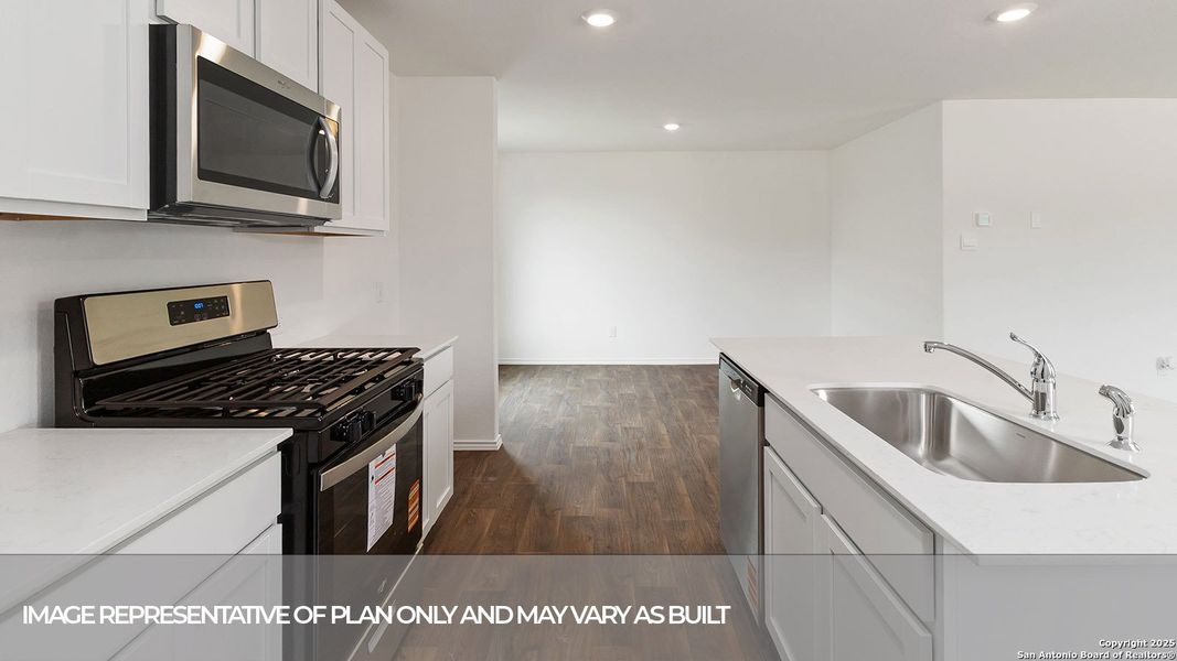 Furnished interior view inside a new home in Swenson Heights, Seguin (Image 3). Furnished interior view inside a new home in Swenson Heights, Seguin (Image 3).
