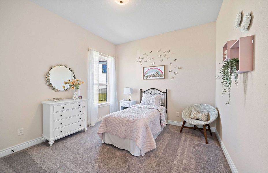 Representative furnished interior of a home built from the 3546 by Ravenna Homes in Artavia 70′, Conroe (Image 19).