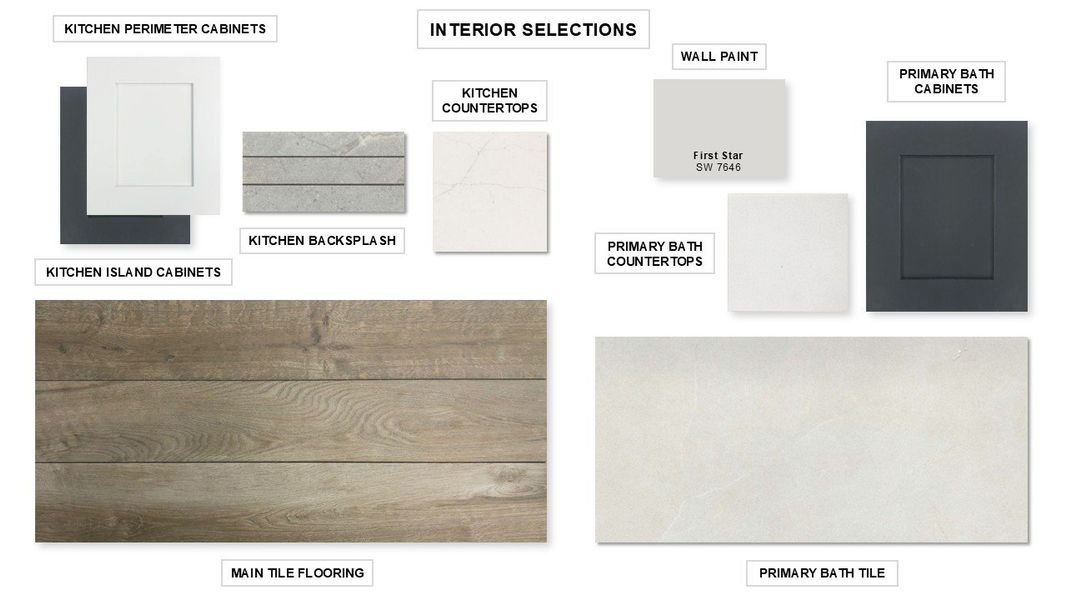Sample of building materials used in homes in Everly, Hockley (Image 77).