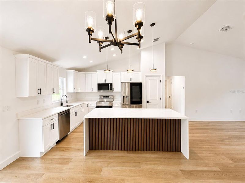 Furnished interior view inside a new home in , Ocala (Image 6).