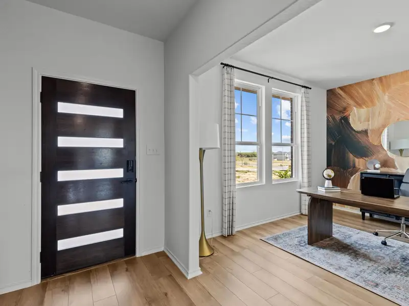 Representative furnished interior of a home built from the The Douglas B by Davidson Homes LLC in Hickory Ridge, Elmendorf (Image 8). Representative furnished interior of a home built from the The Douglas B by Davidson Homes LLC in Hickory Ridge, Elmendorf (Image 8).