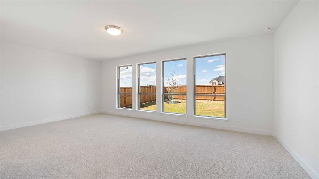 Spacious, unfurnished interior of a new home in Cambridge Crossing, Celina (Image 23).