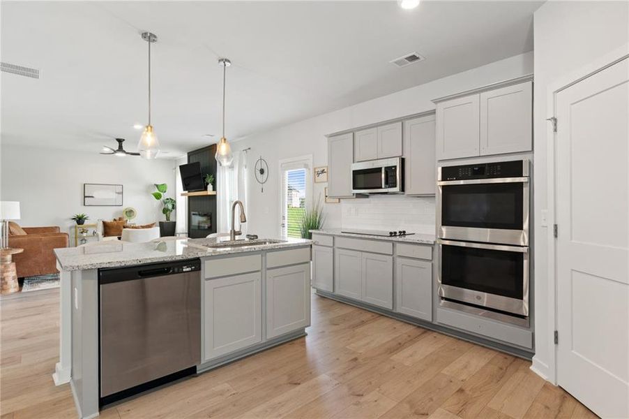 Furnished interior view inside a new home in Southern Hills, McDonough (Image 24).