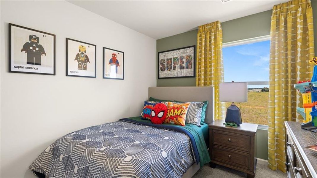 Furnished interior view inside a new home in The Gables at Agricultural Village, Perry (Image 8).