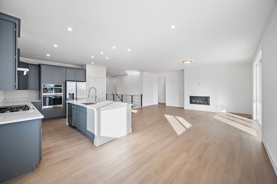 Furnished interior view inside a new home in Jackson Creek, Monument (Image 9).