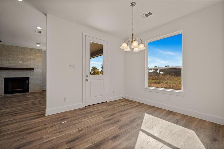 Spacious, unfurnished interior of a new home in Briar Branch Estates, Celeste (Image 27). Spacious, unfurnished interior of a new home in Briar Branch Estates, Celeste (Image 27).