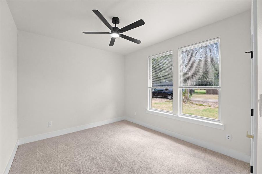 Neutral tone walls with white trim throughout Neutral tone walls with white trim throughout