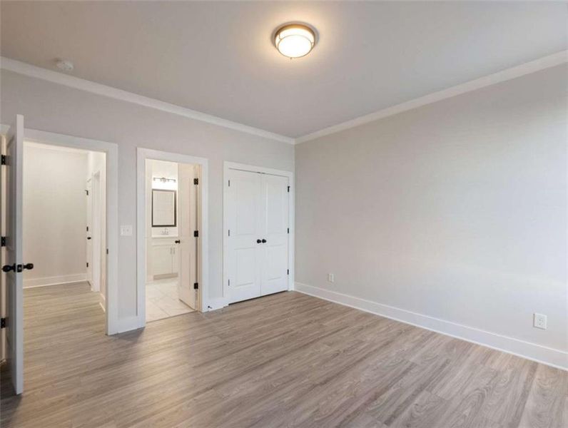 Spacious, unfurnished interior of a new home in , Buford (Image 68).