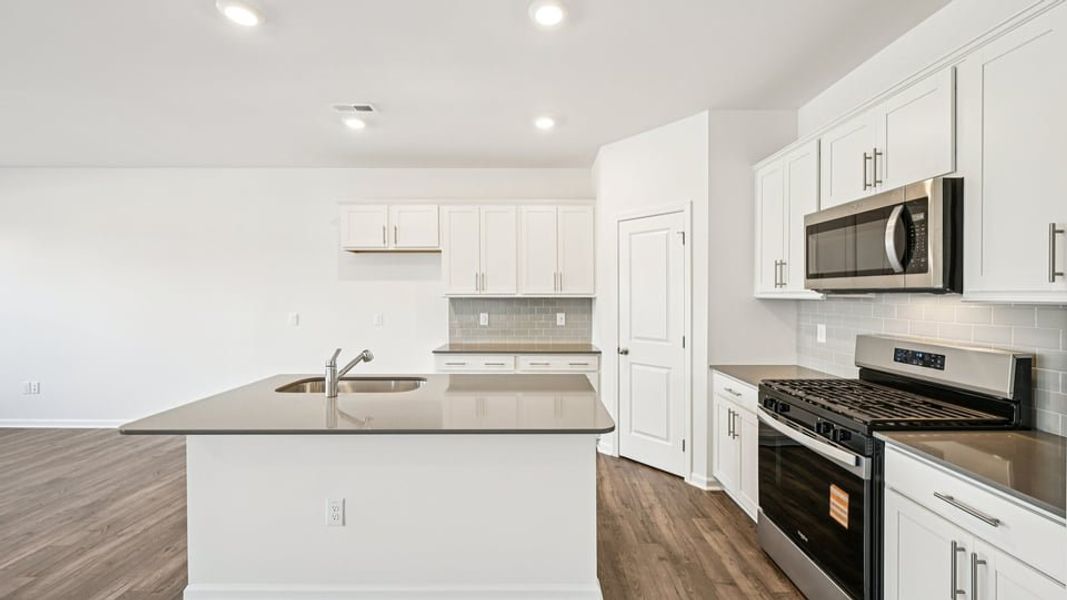 Furnished interior view inside a new home in Chapel Townes, Raleigh (Image 7).