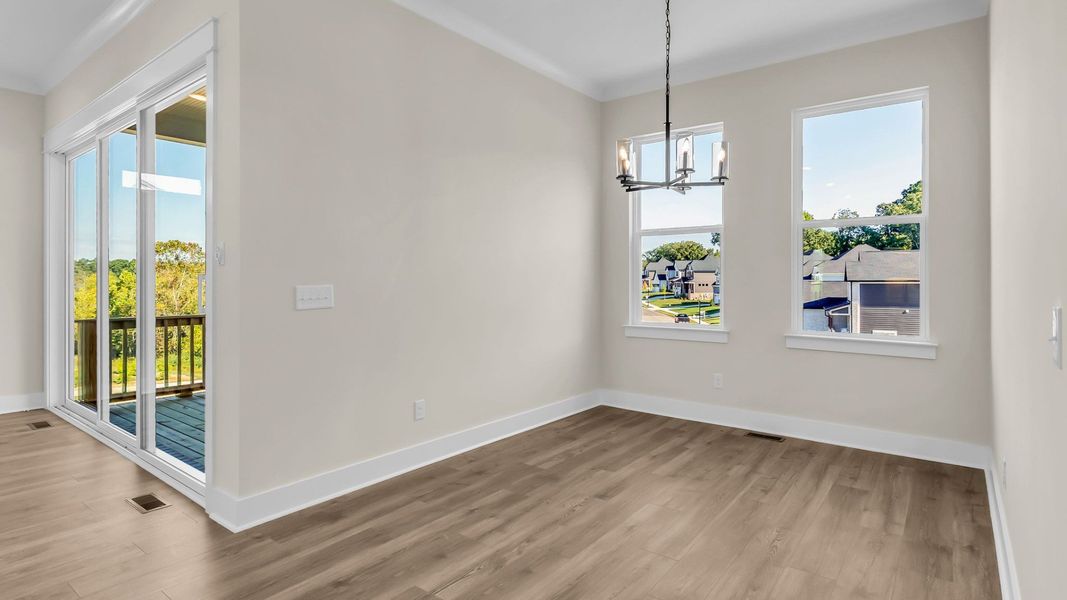 Furnished interior view inside a new home in Richvale Estates, Fairview (Image 9).