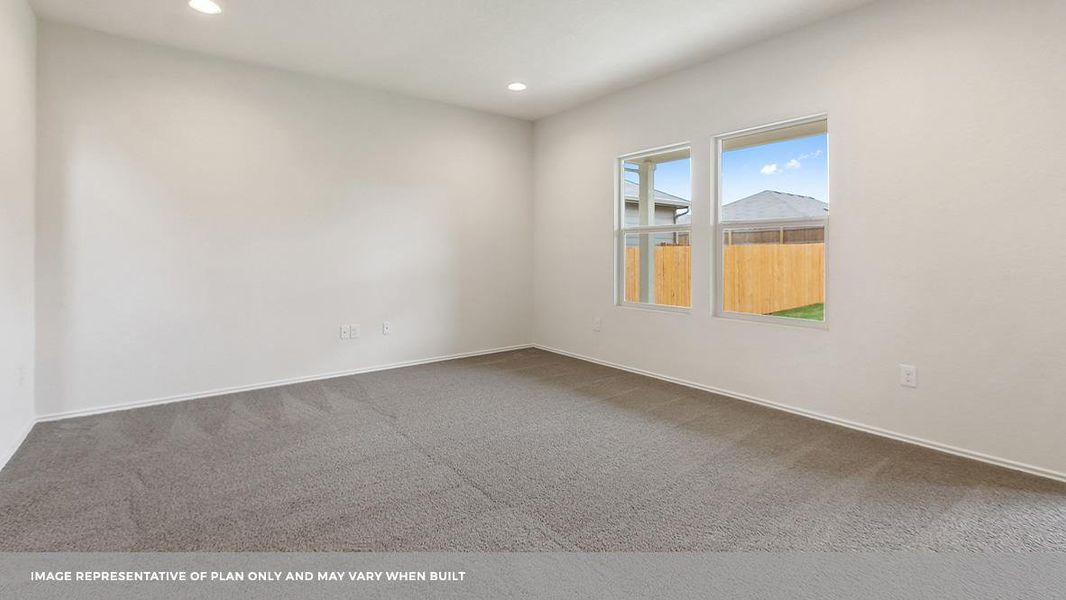 Spacious, unfurnished interior of a new home in Carillon, Manor (Image 22).