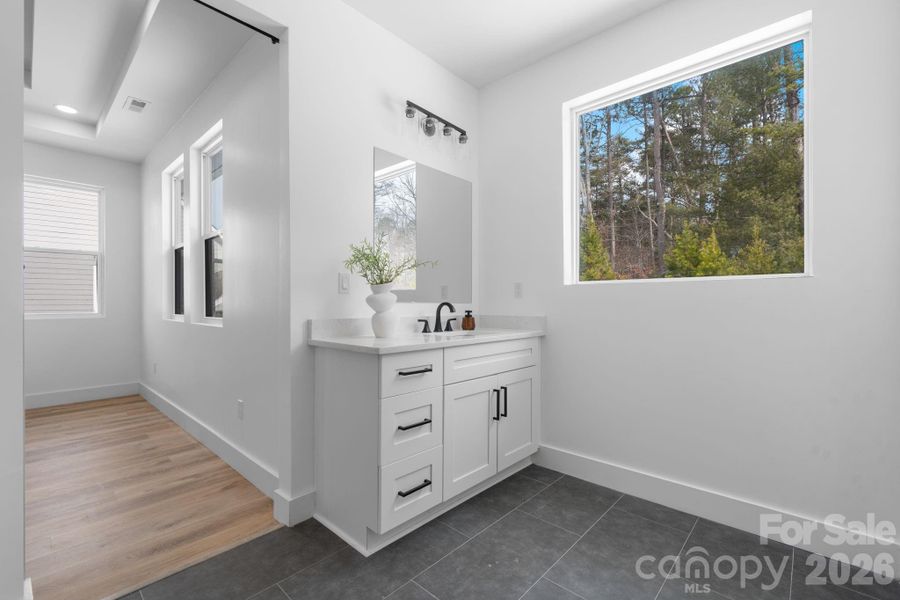 Furnished interior view inside a new home in , Hickory (Image 37).