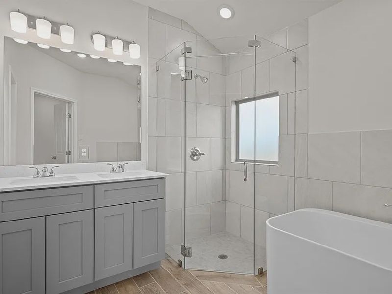 Representative furnished interior of a home built from the Lexington 2012 S by Saratoga Homes in Butler Farms, Liberty Hill (Image 7).