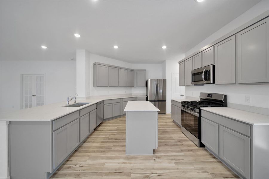 Furnished interior view inside a new home in The Highlands: Richmond Collections, Porter (Image 6).