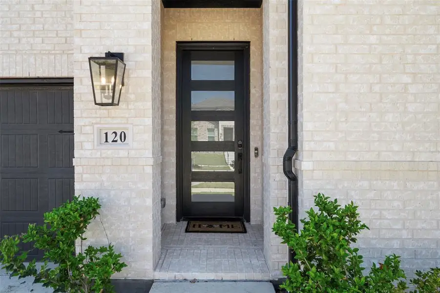Exterior details and patio area of a home in North Sky, Celina (Image 3). Exterior details and patio area of a home in North Sky, Celina (Image 3).
