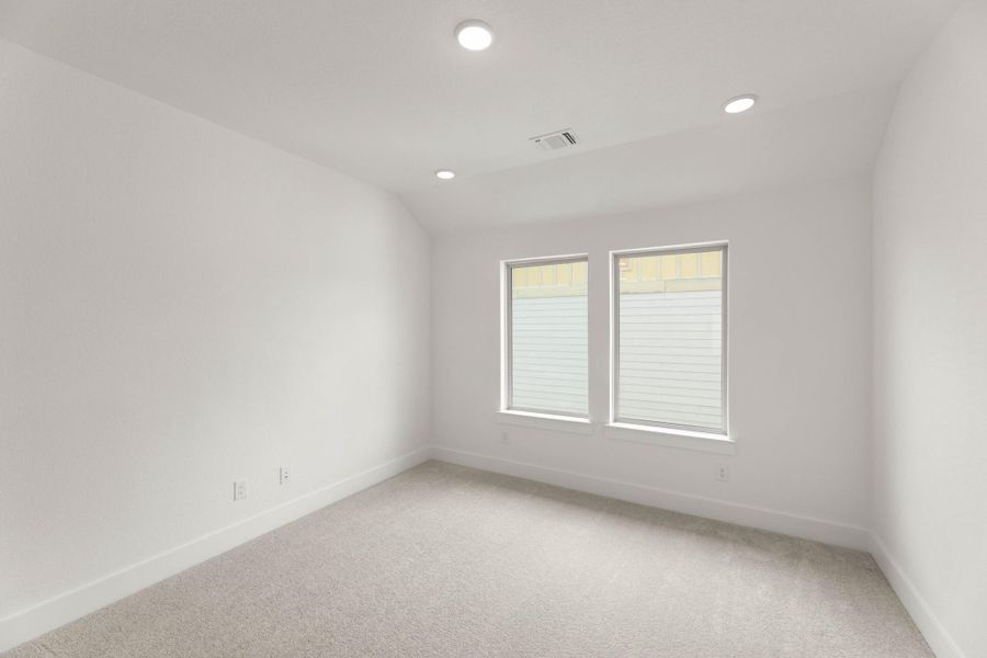 Spacious, unfurnished interior of a new home in Cottage Collection at Harvest, Argyle (Image 21).