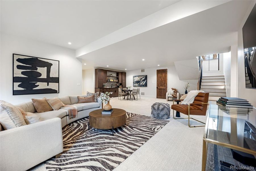Furnished interior view inside a new home in , Colorado Springs (Image 14).