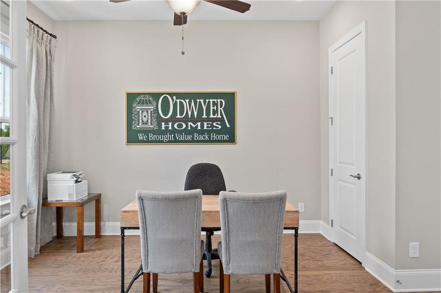 Furnished interior view inside a new home in , Cumming (Image 32).