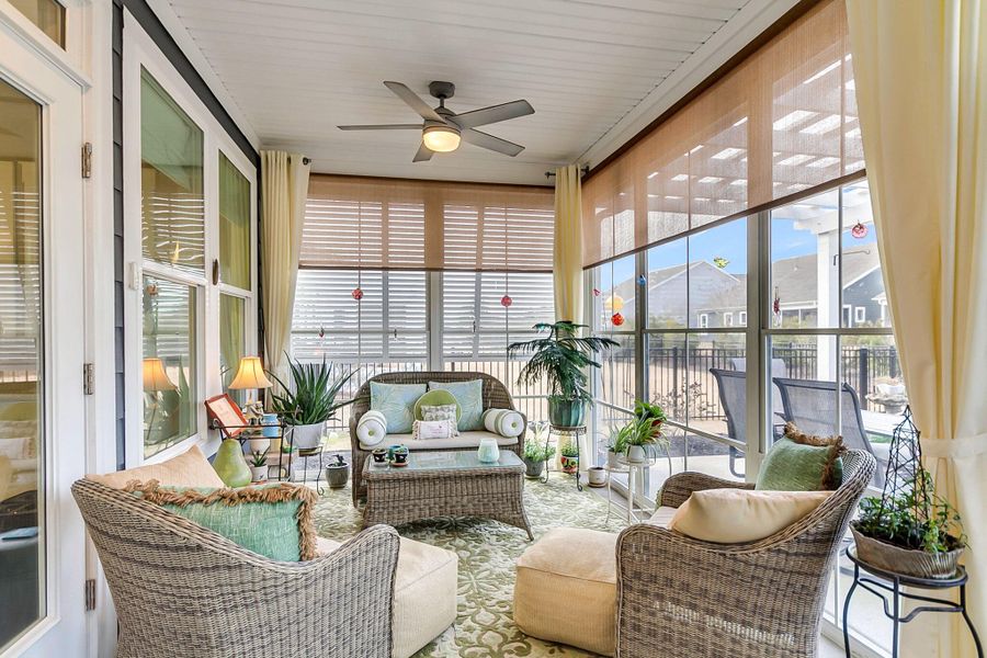 Exterior details and patio area of a home in , Summerville (Image 27).