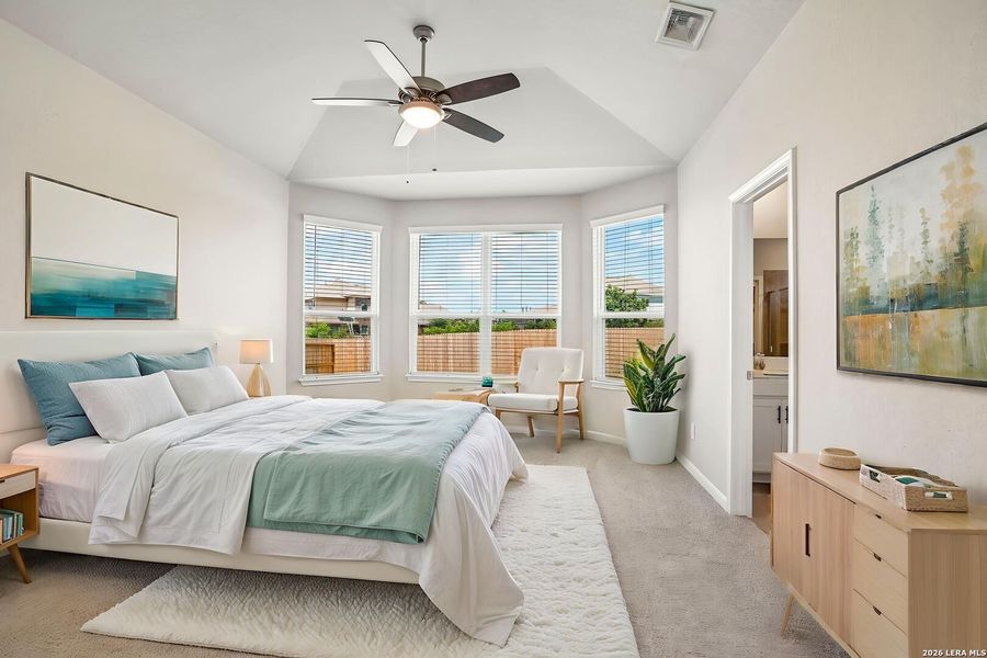 Furnished interior view inside a new home in Sagebrooke - Premier Series, San Antonio (Image 17).