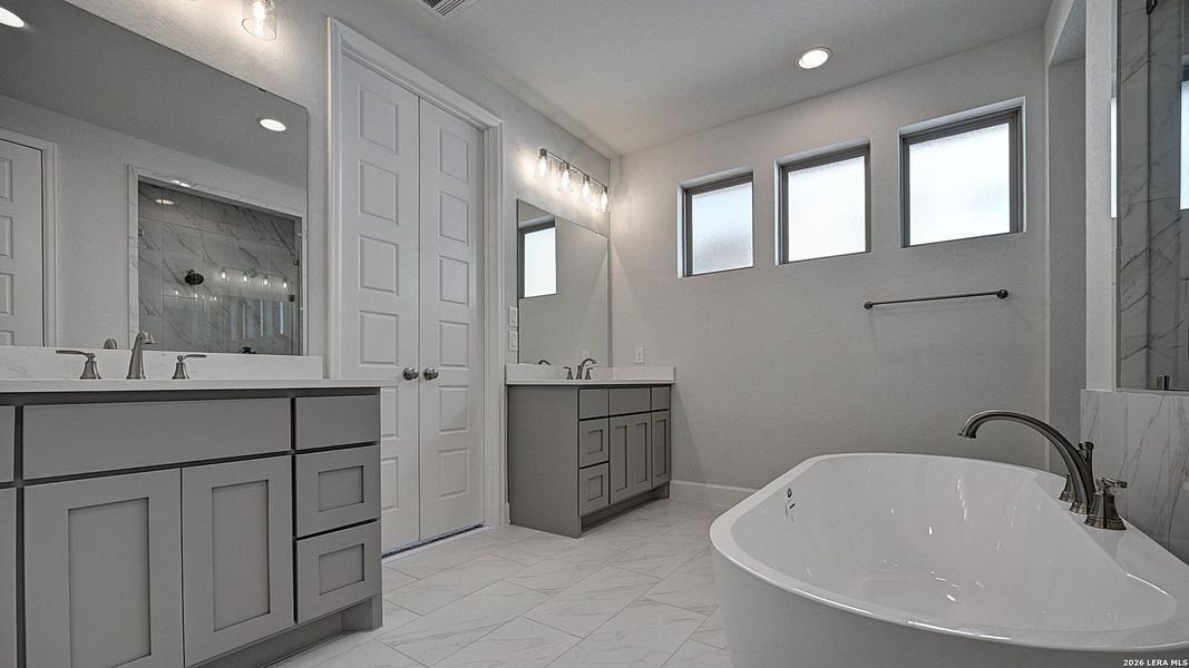 Furnished interior view inside a new home in Corley Farms, Boerne (Image 6).