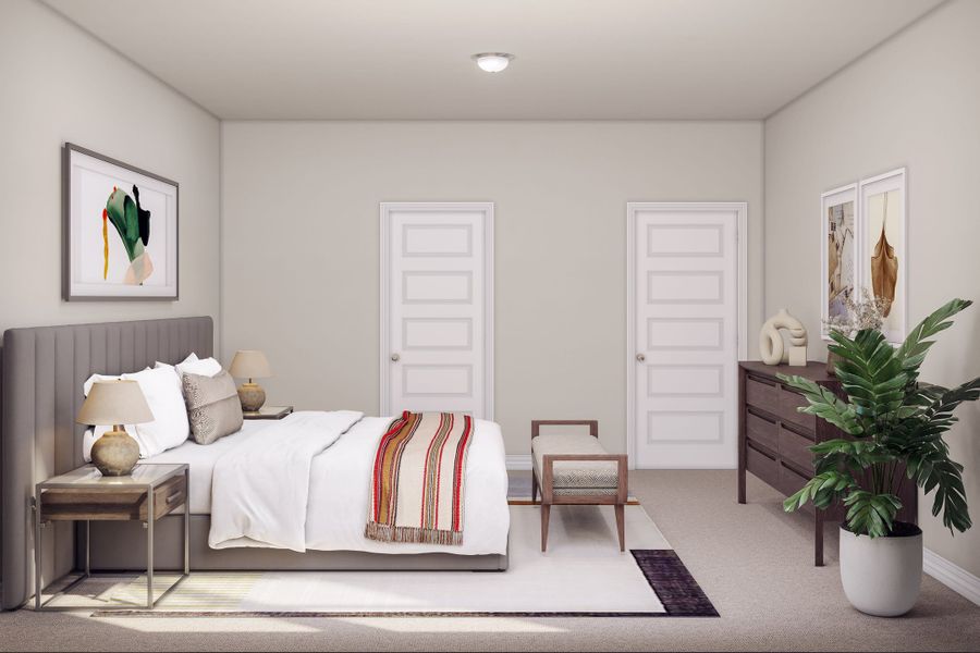 Furnished interior view inside a new home in Mason Woods, Cypress (Image 6). Furnished interior view inside a new home in Mason Woods, Cypress (Image 6).