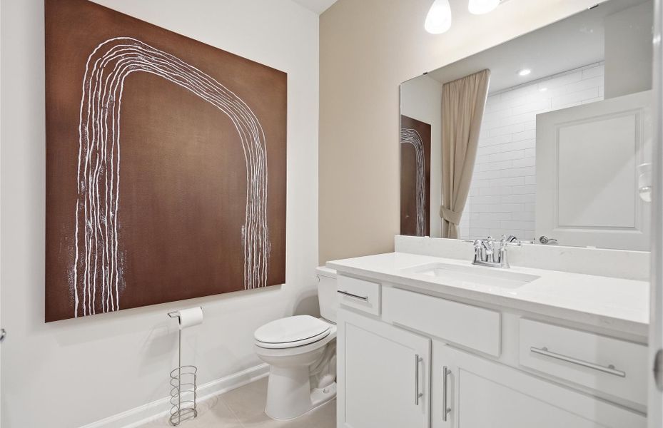 Representative furnished interior of a home built from the Valen by Pulte Homes in Harrington, Greenville (Image 13).