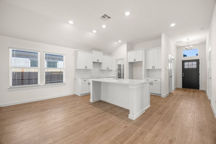 Furnished interior view inside a new home in Ashland, Houston (Image 7).