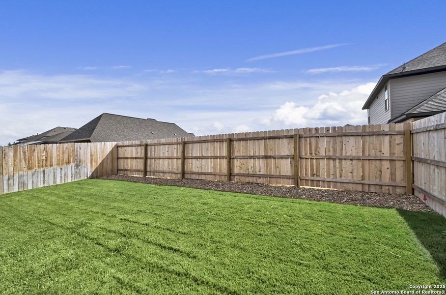Exterior details and patio area of a home in Legacy at Lake Dunlap: 40ft. lots - (A), New Braunfels (Image 3).