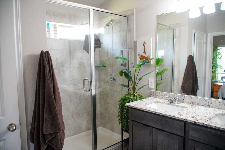 Master Bath Glass enclosed large shower Master Bath Glass enclosed large shower