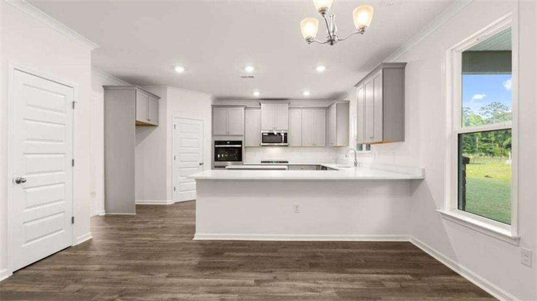 Furnished interior view inside a new home in Wildwood, Covington (Image 6).