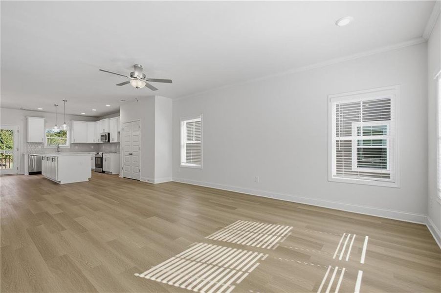 Spacious, unfurnished interior of a new home in , Mableton (Image 27).