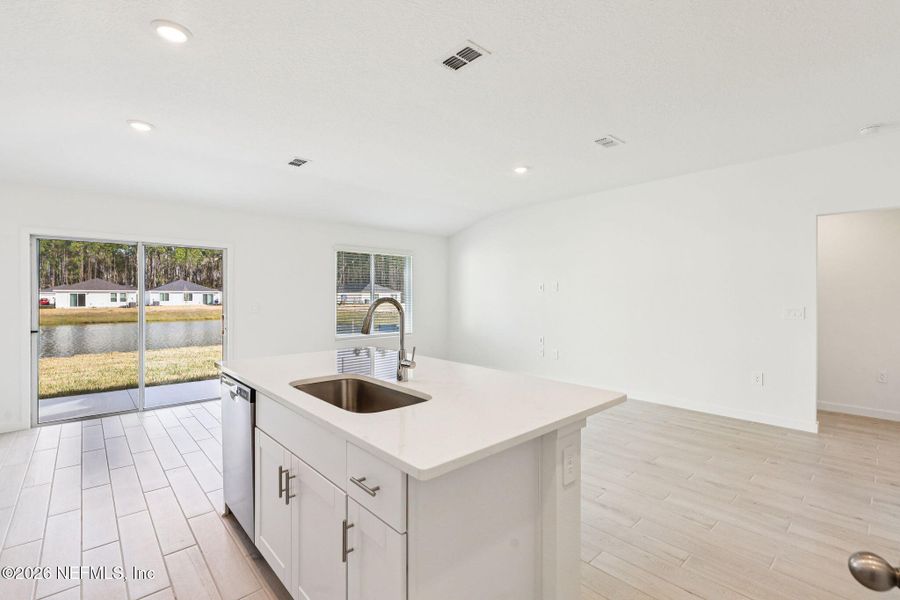 Furnished interior view inside a new home in Kings Preserve, Jacksonville (Image 5).