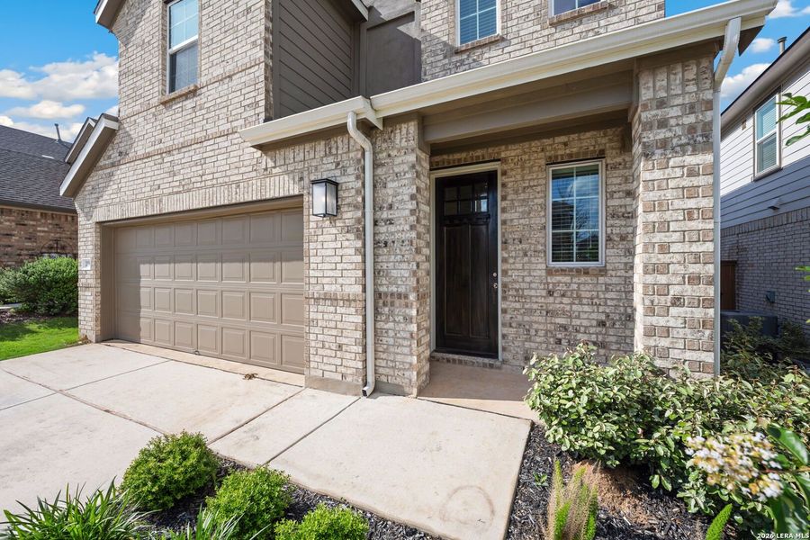 Exterior details and patio area of a home in Veramendi, New Braunfels (Image 25).