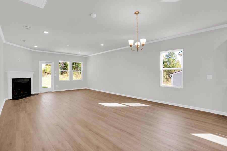 Spacious, unfurnished interior of a new home in Carriage Estates, Lexington (Image 29).