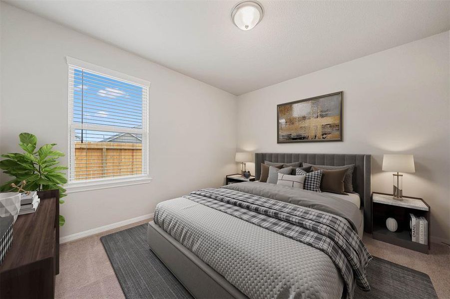 Furnished interior view inside a new home in Rollingbrook Estates, Baytown (Image 19).