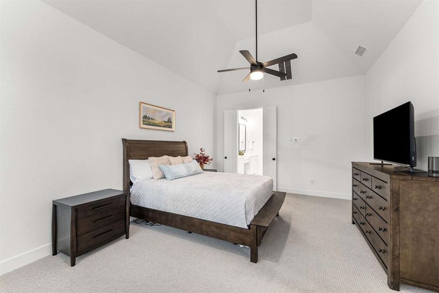 Furnished interior view inside a new home in Mosaic, Celina (Image 25).