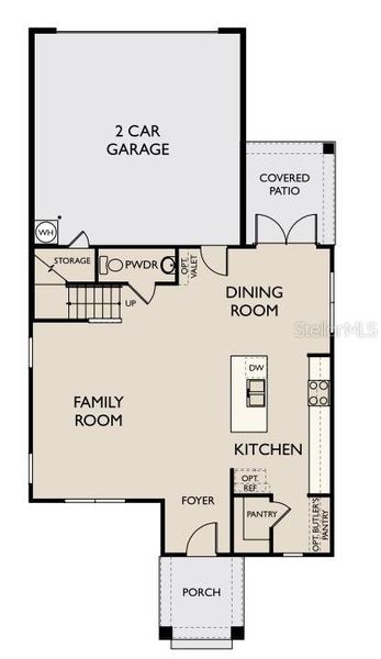2D floor plan layout of this home in , Winter Garden, FL (Image 5). 2D floor plan layout of this home in , Winter Garden, FL (Image 5).